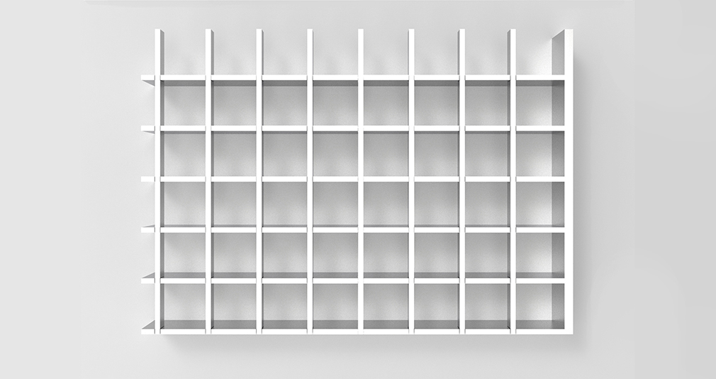 گریتینگ تسمه در نیم تسمه ساده تولید شده به روش پرسی